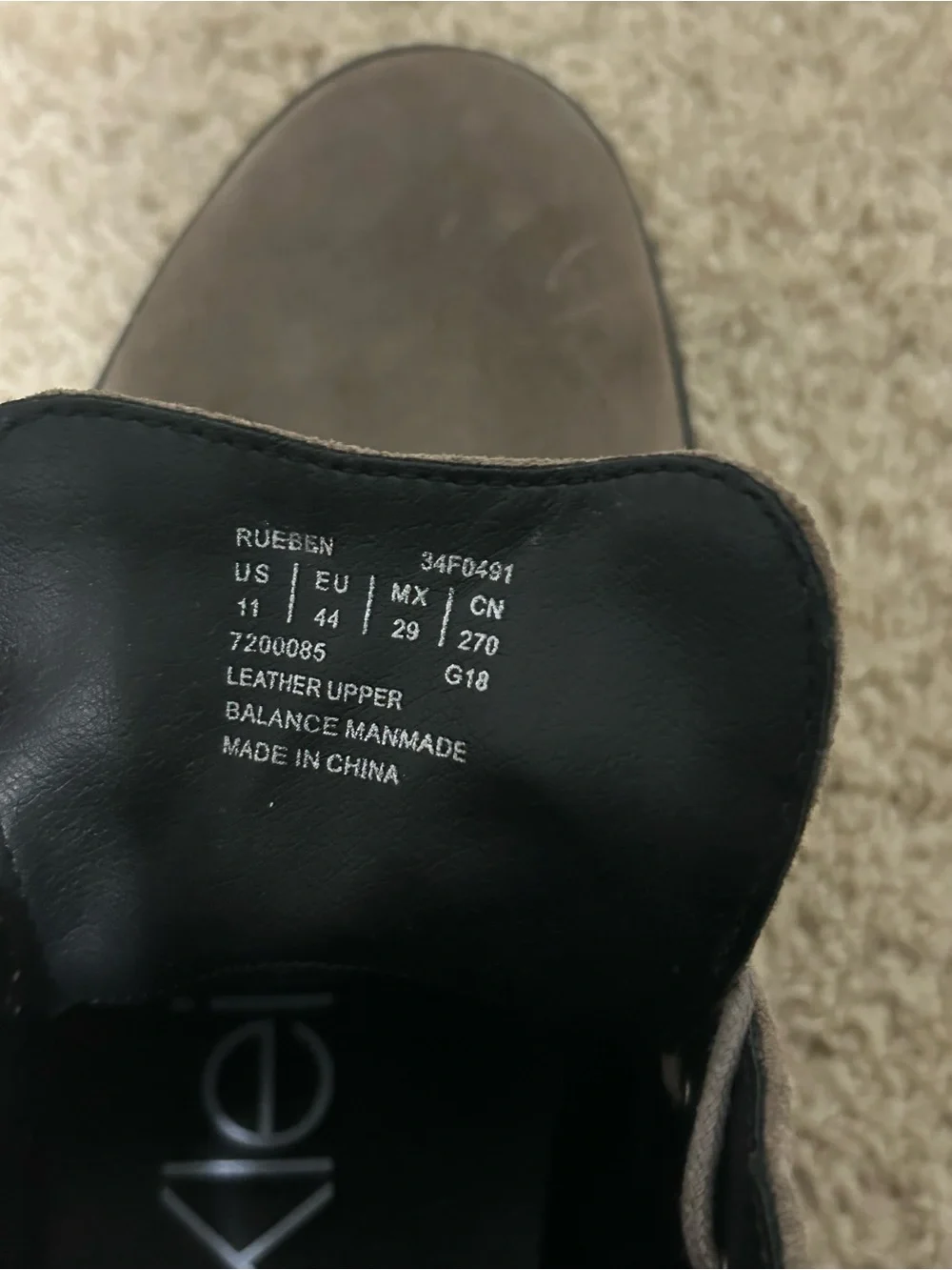 Calvin Klein versatile taupe